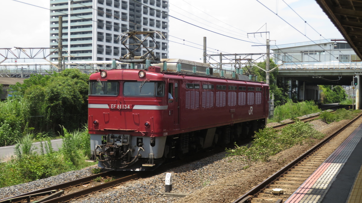 JR東日本  EF81 134