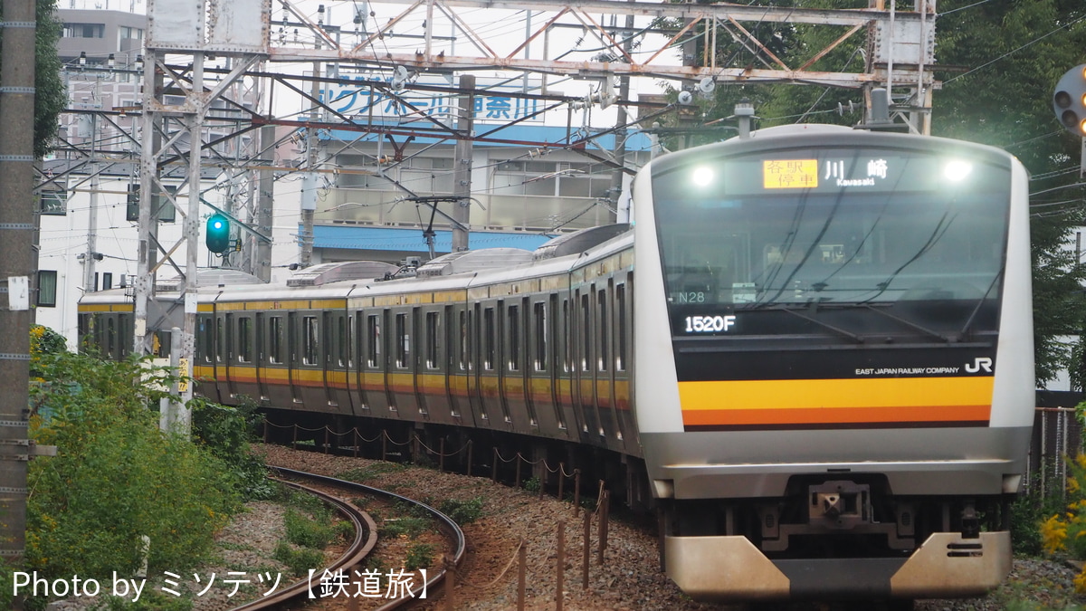 JR東日本 鎌倉車両センター中原支所 E233系 ナハN28編成