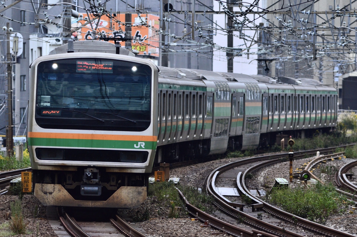 JR東日本 小山車両センター E231系 ヤマU509編成