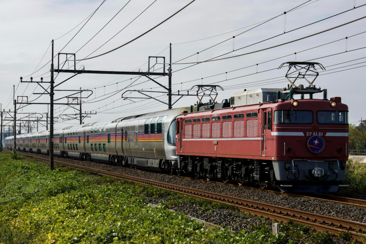 JR東日本 尾久車両センター EF81 81