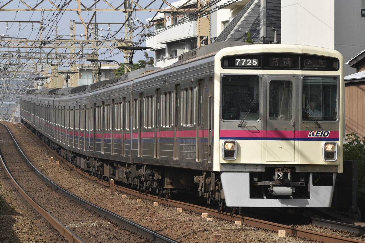 京王電鉄 京王線(若葉台検車区/高幡不動検車区) 7000系 7725F