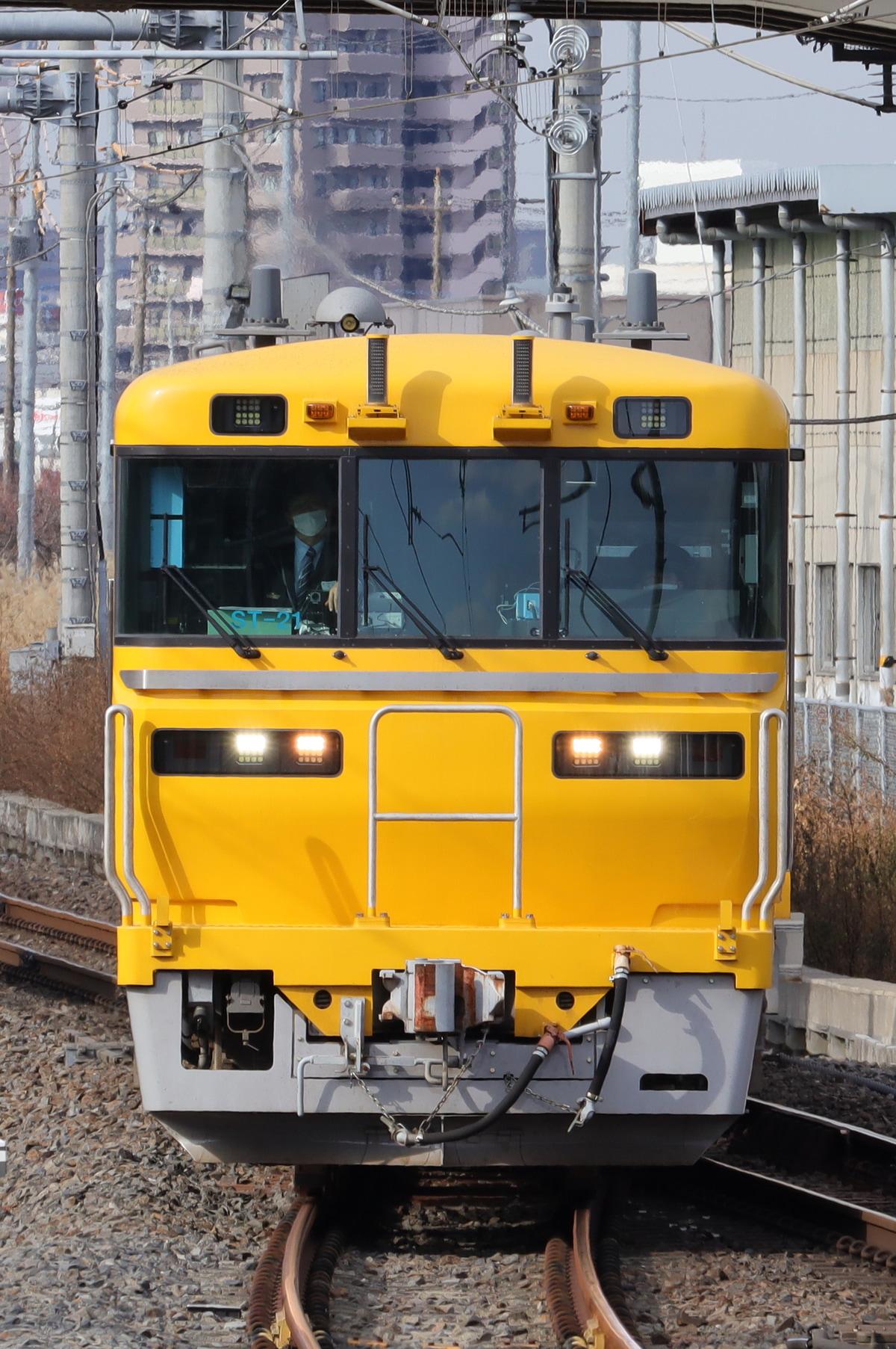 JR東日本 尾久車両センター キヤE195系 ST-21編成