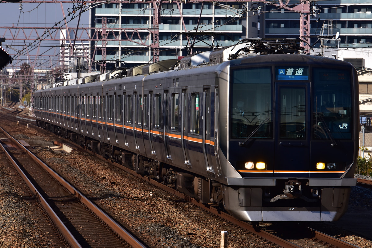 JR西日本 網干総合車両所明石支所 321系 D37編成