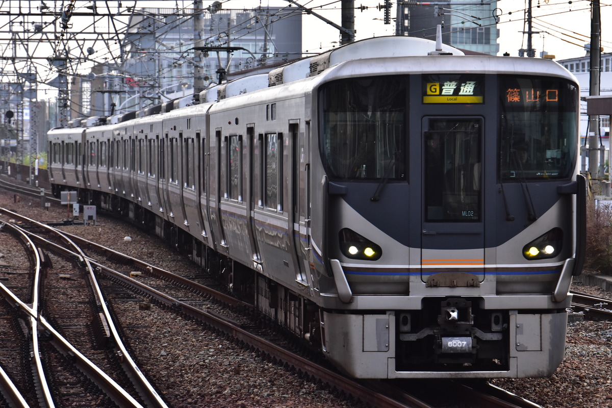 JR西日本 網干総合車両所宮原支所 225系 ML02編成