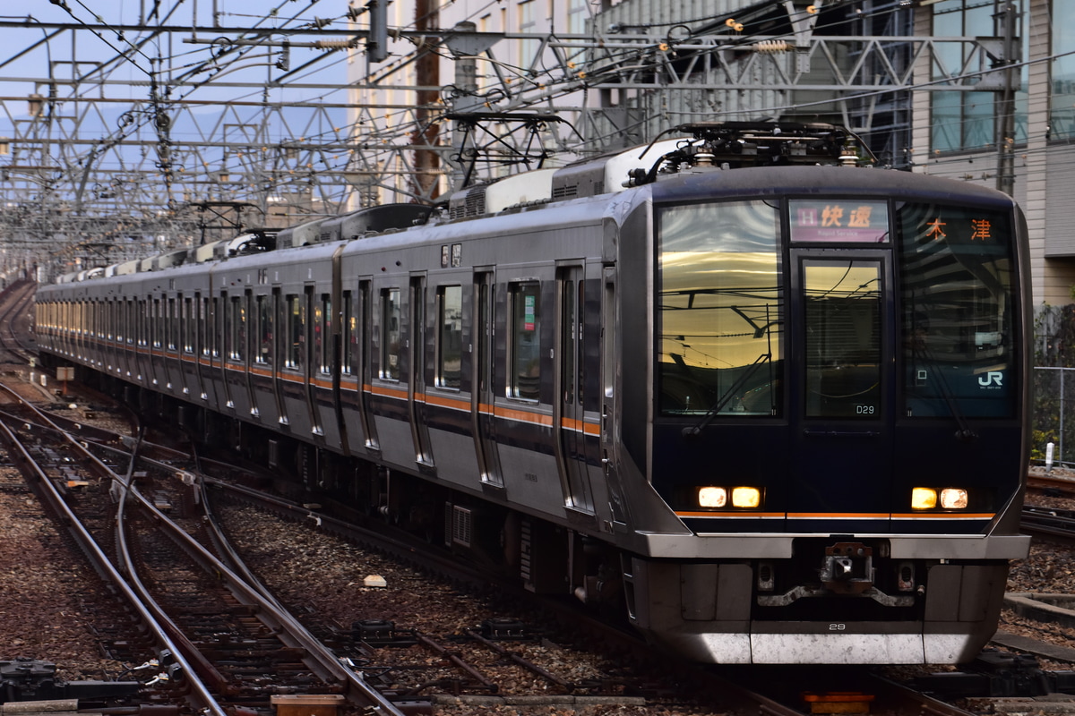JR西日本 網干総合車両所明石支所 321系 D29編成