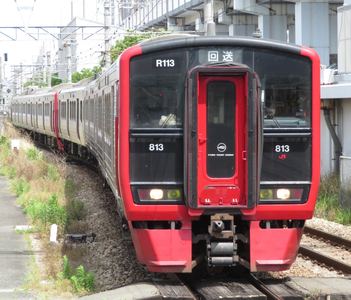 JR九州 南福岡車両区 813系 RM113編成