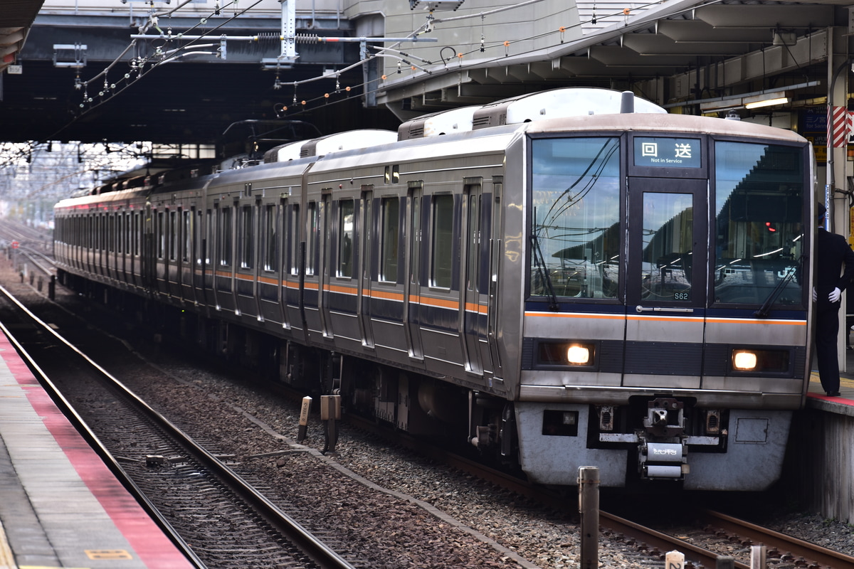 JR西日本 網干総合車両所明石支所 207系 S65編成