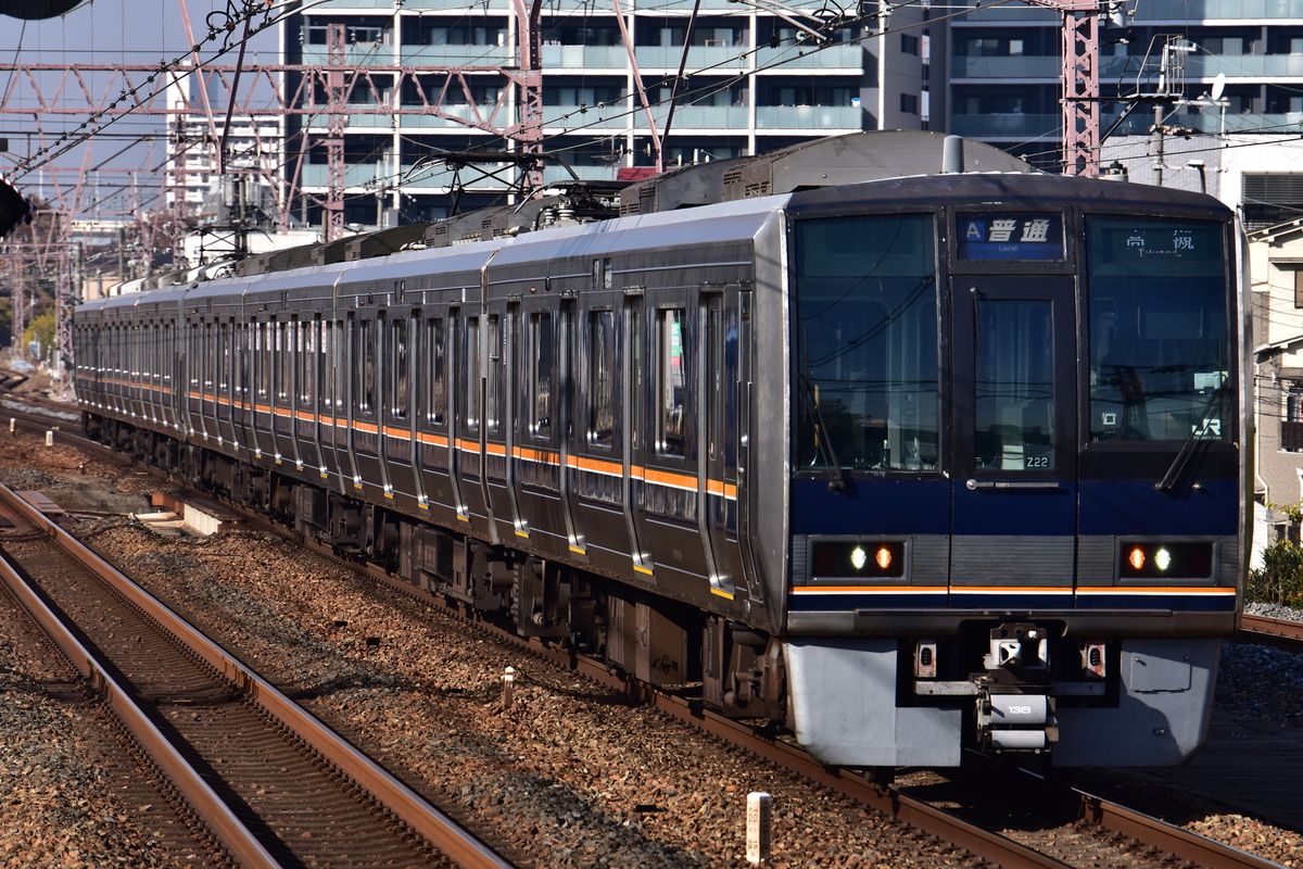 JR西日本 網干総合車両所明石支所 207系 Z22編成