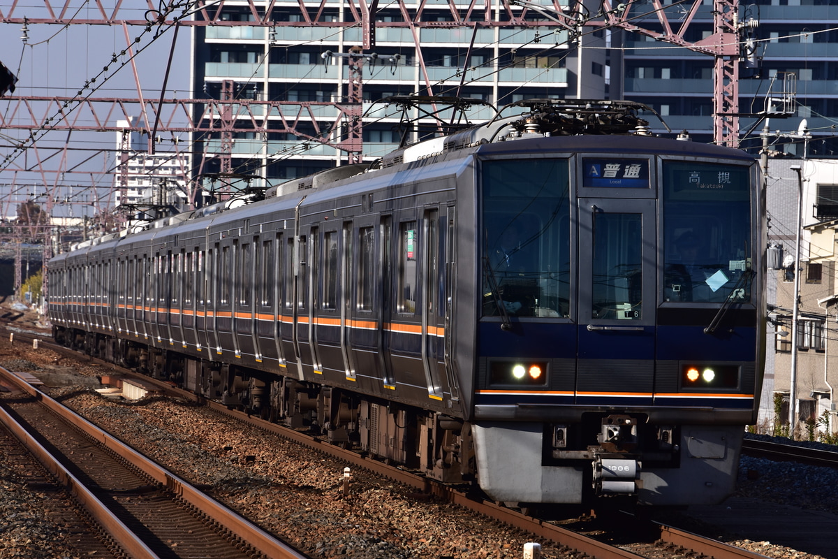 JR西日本 網干総合車両所明石支所 207系 T6編成