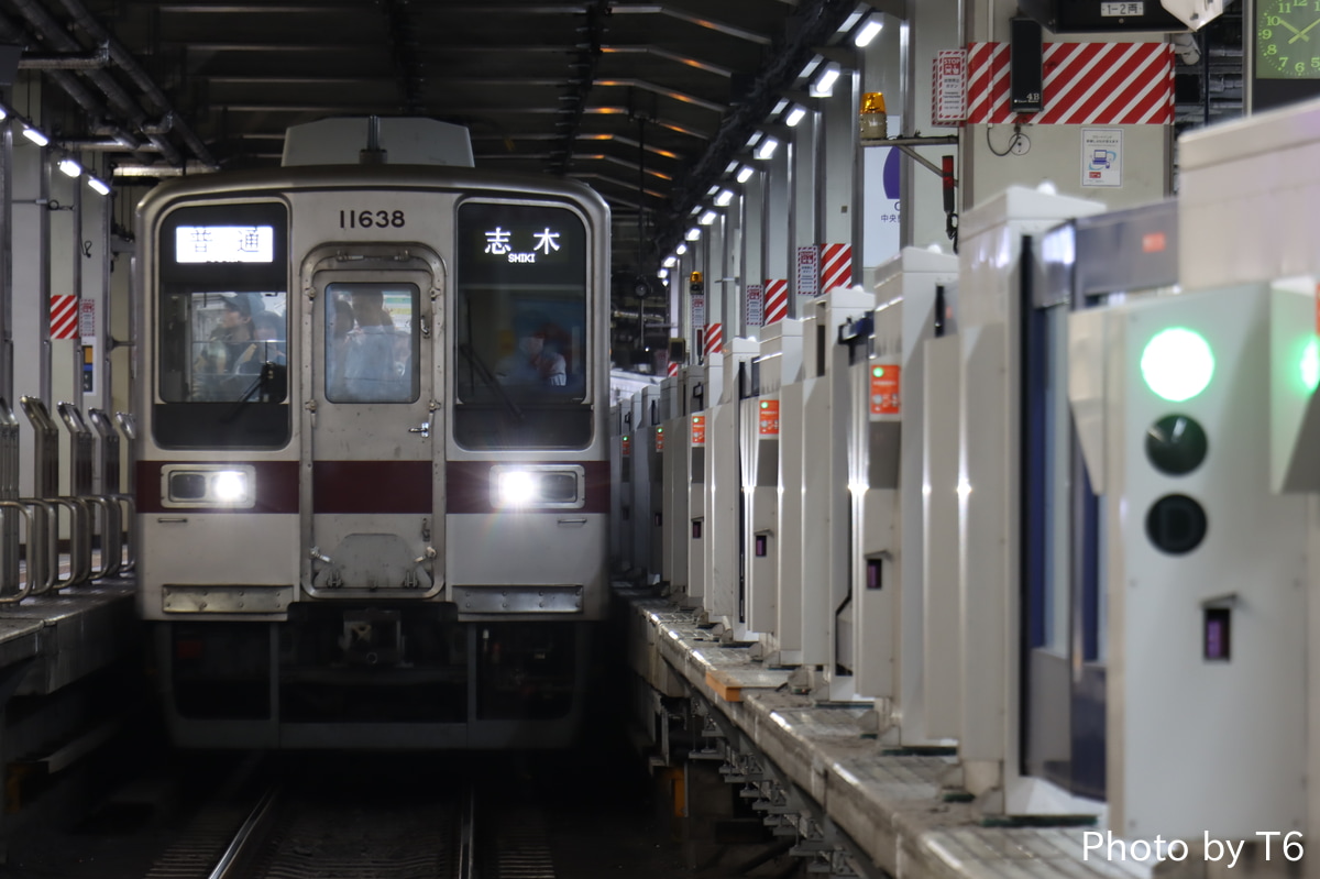 東武鉄道 森林公園検修区 10030系 