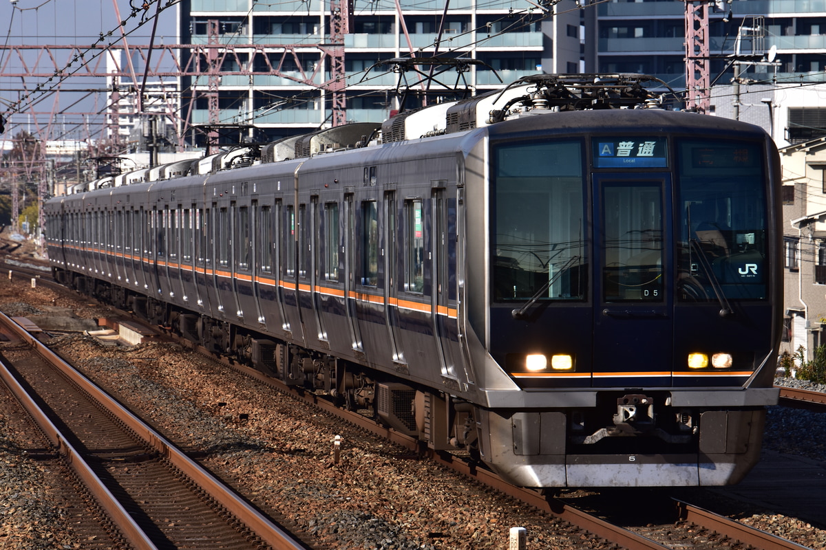 JR西日本 網干総合車両所明石支所 321系 D5編成