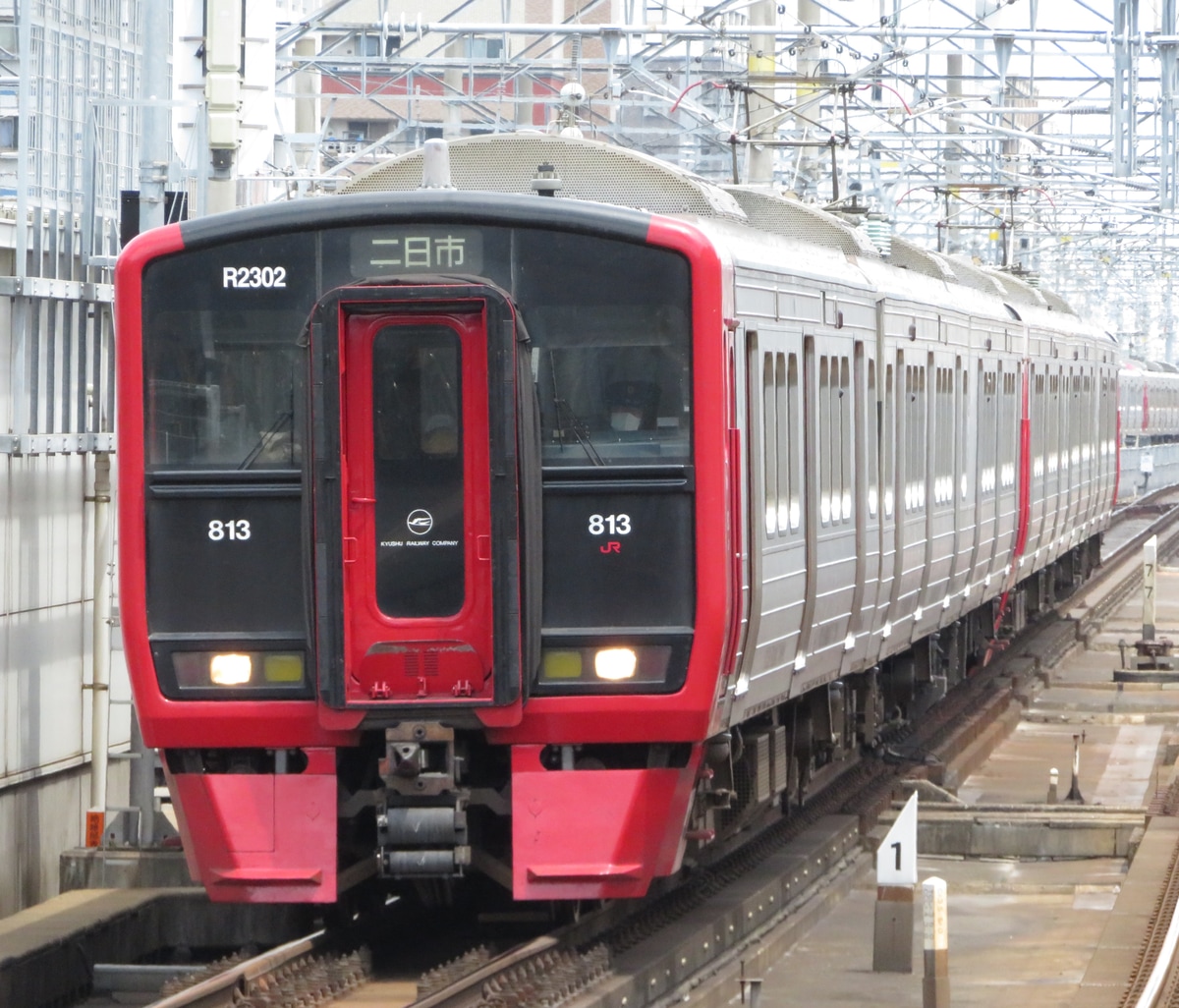 JR九州 南福岡車両区 813系 RM2302編成