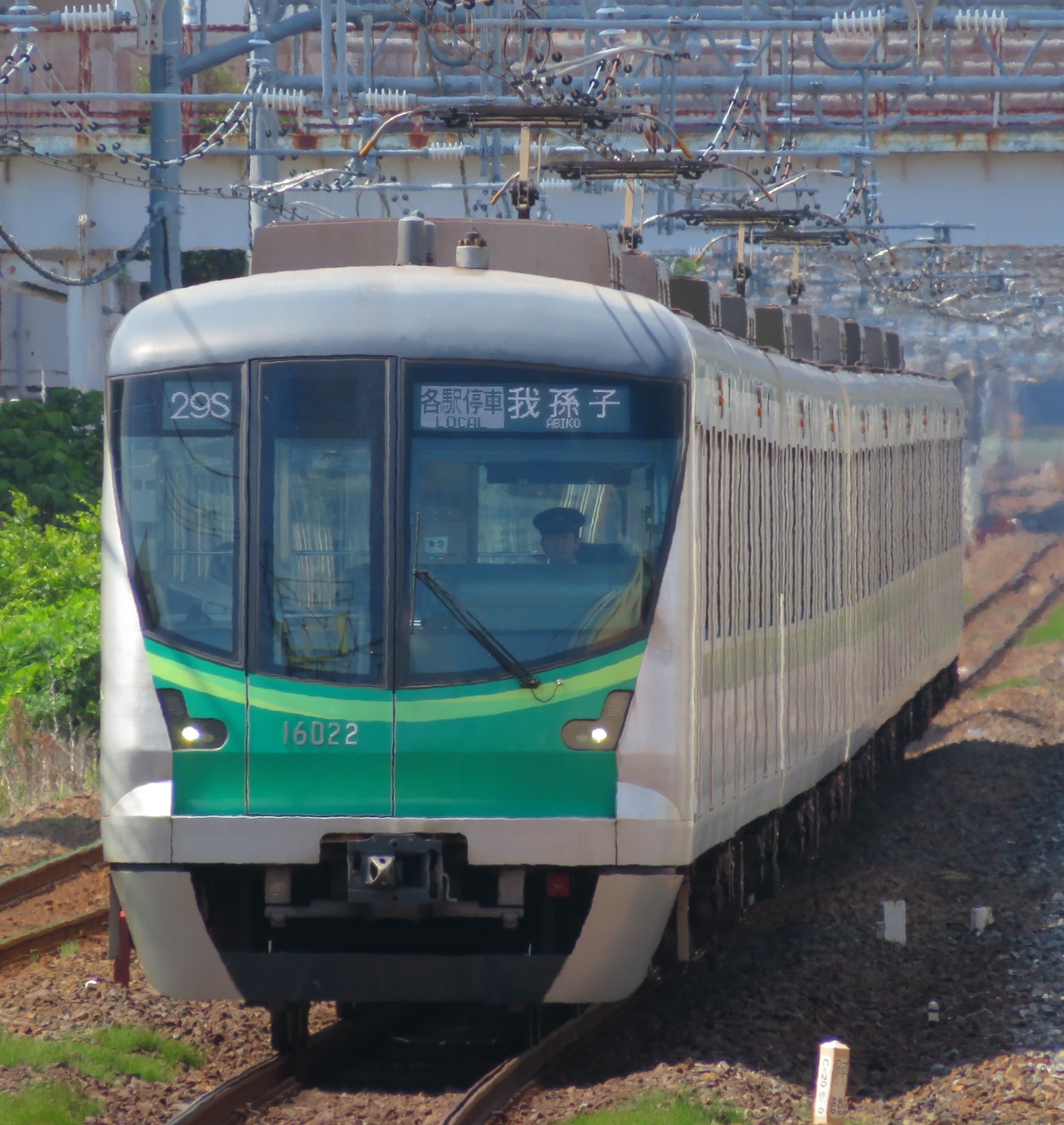 東京メトロ 綾瀬検車区 16000系 16122F