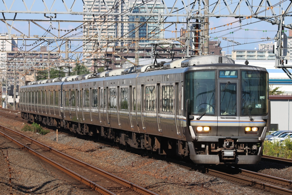 JR西日本 網干総合車両所本所 223系 ホシV29編成