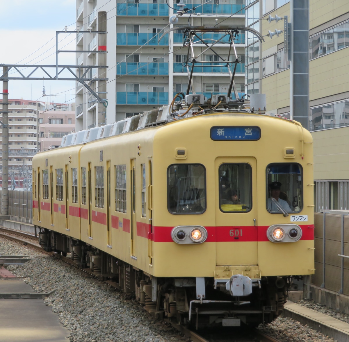 西日本鉄道 多々良車両基地 600形 601F