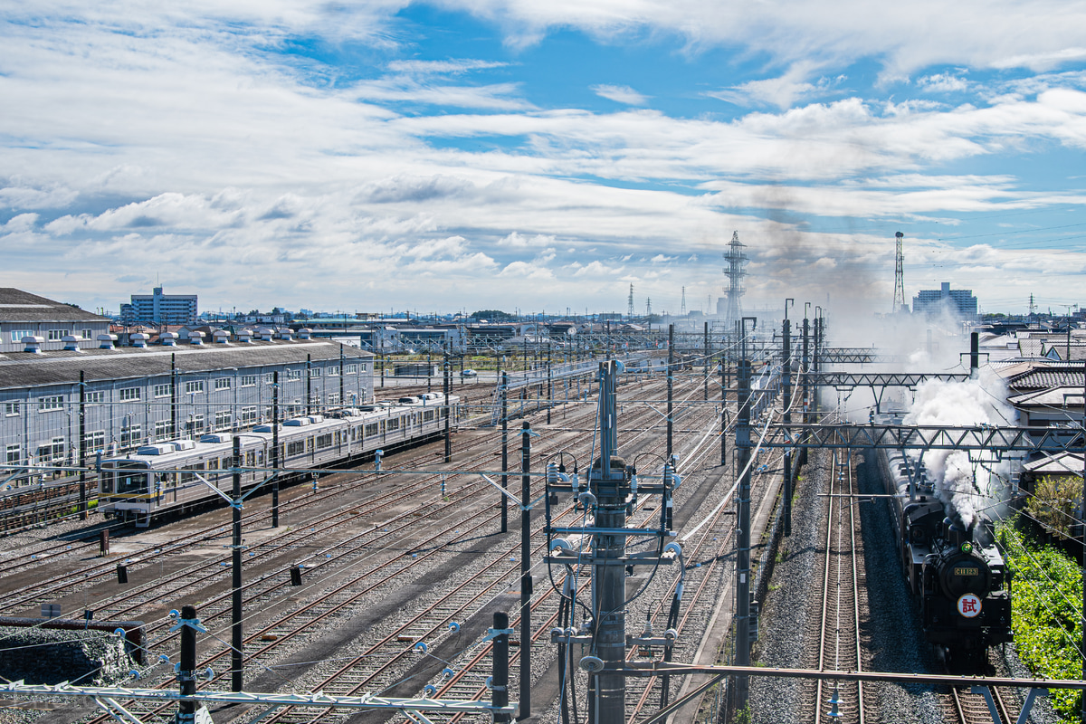 東武鉄道 下今市機関区 C11 123