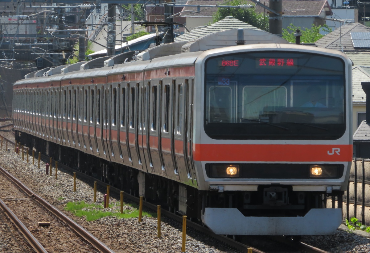 JR東日本 京葉車両センター E231系 ケヨMU33編成