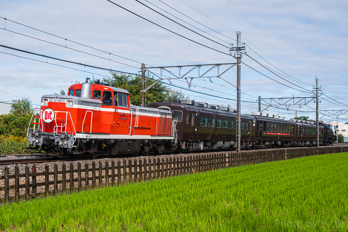 東武鉄道 下今市機関区 DE10 1099