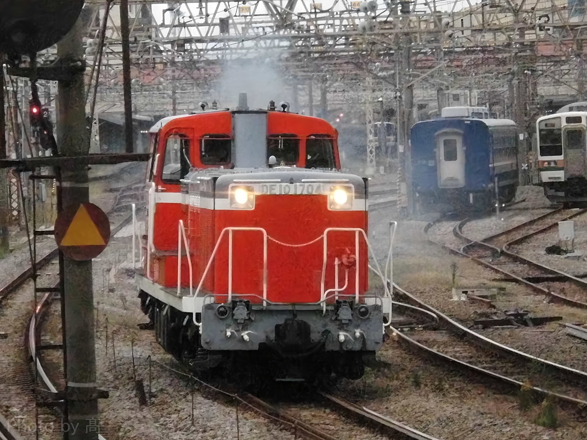 JR東日本 ぐんま車両センター DE10 1704