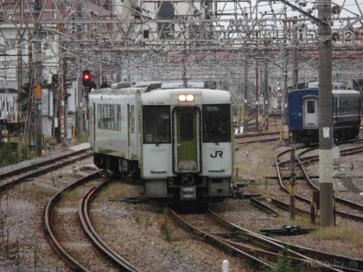 JR東日本 ぐんま車両センター キハ110 209