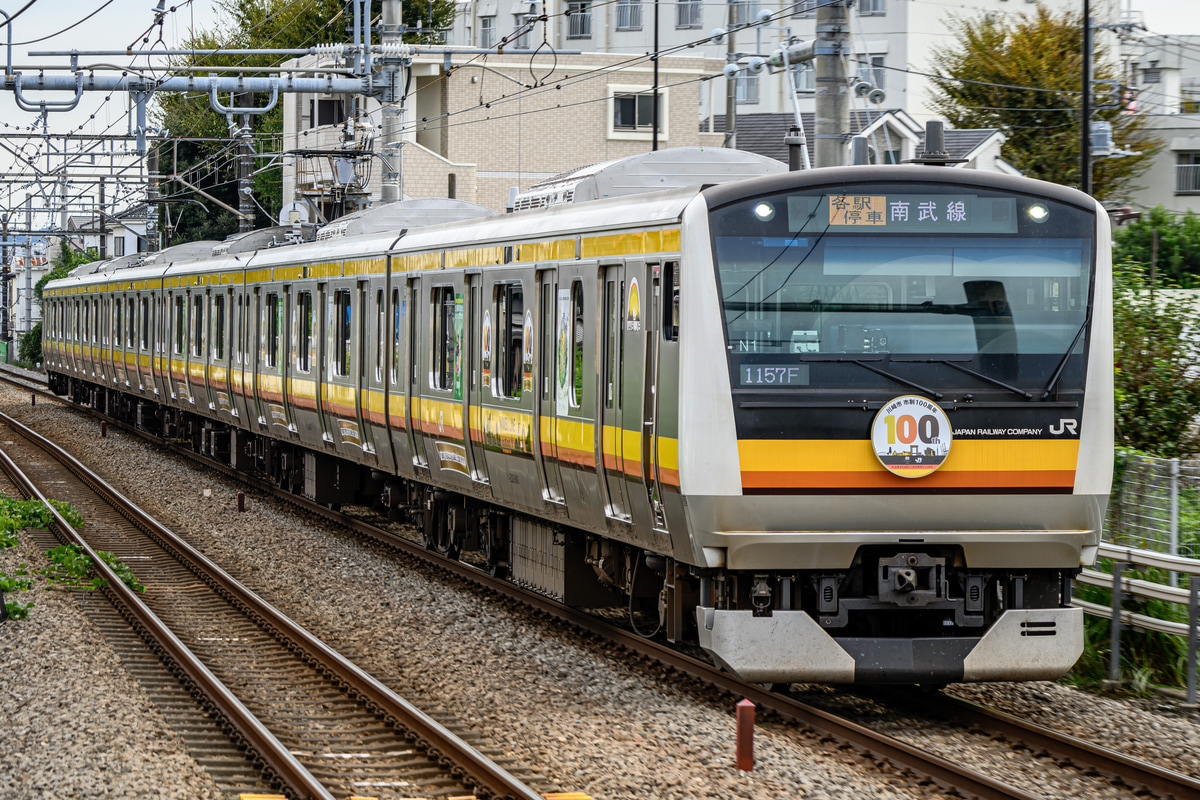 JR東日本 鎌倉車両センター中原支所 E233系 ナハN1編成