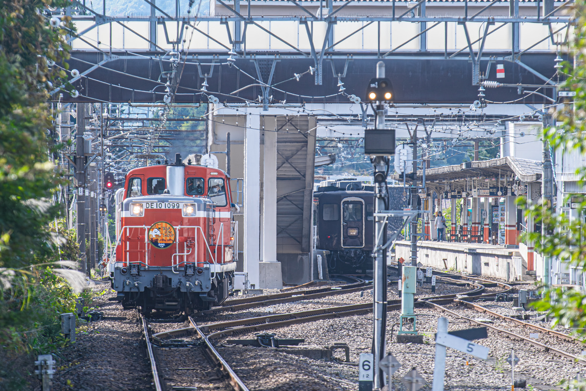 東武鉄道 下今市機関区 DE10 1099