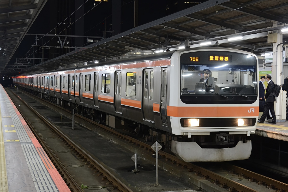 JR東日本 京葉車両センター 209系 ケヨM83編成