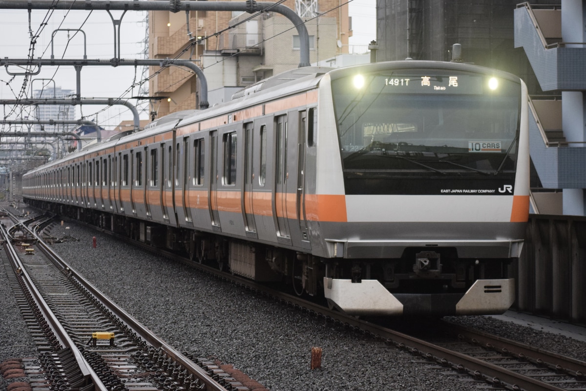 JR東日本 豊田車両センター本区 E233系 トタT22編成