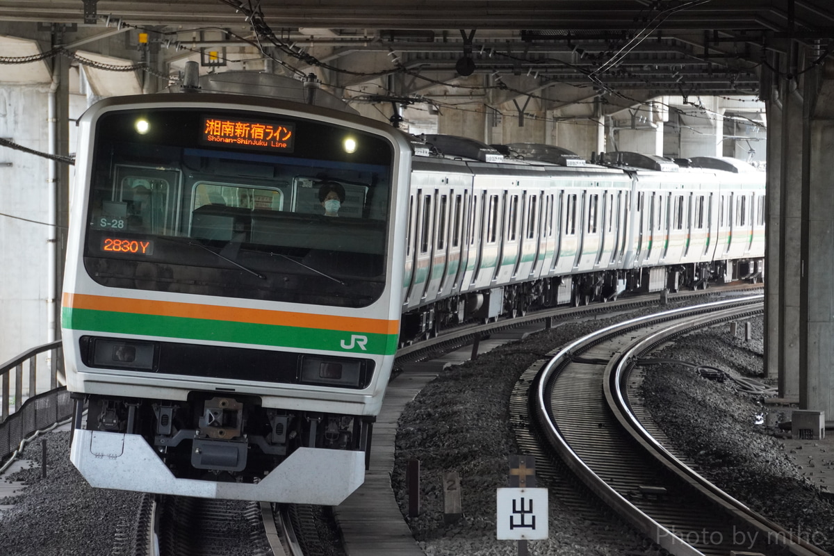 JR東日本 国府津車両センター E231系 コツS-28編成