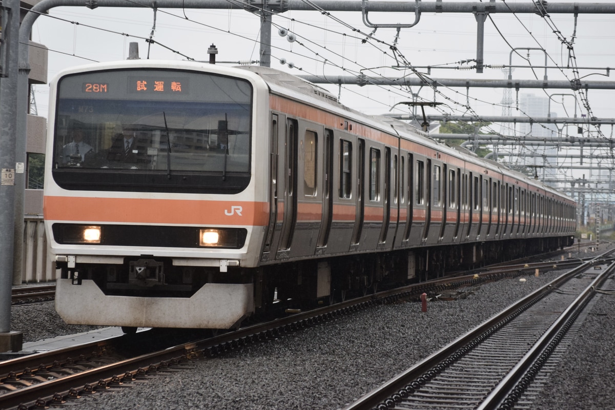 JR東日本 京葉車両センター 209系 ケヨM73編成