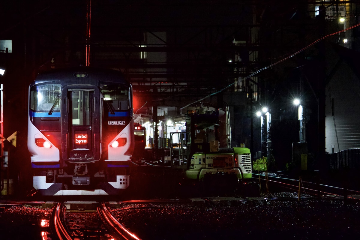 JR東日本 東大宮車両センター E257系 オオNA-08