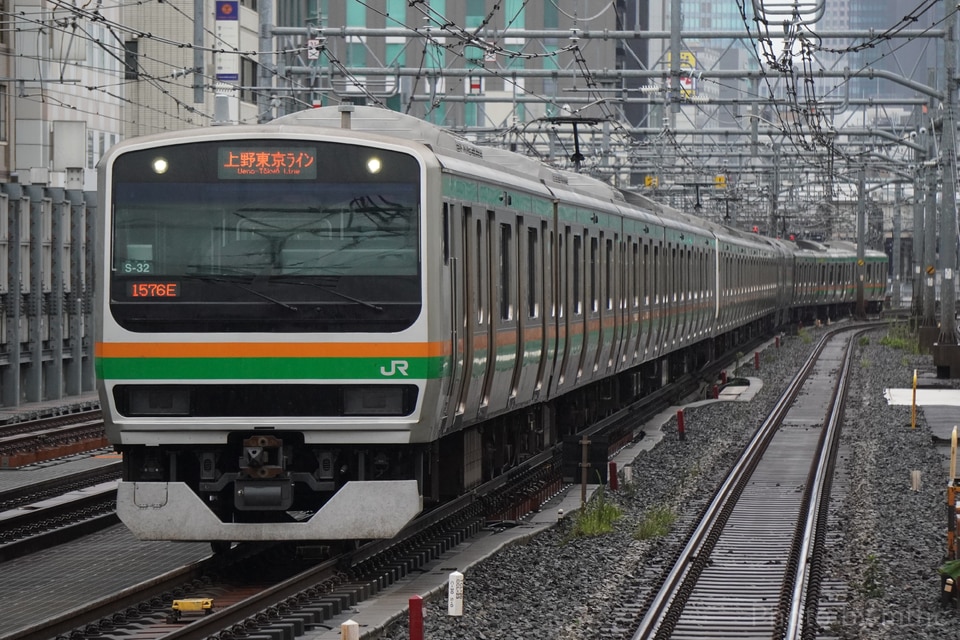 JR東E231系コツS-32編成<br class="br-sp" />(コツS32編成)(コツS-32)(コツS32)の写真