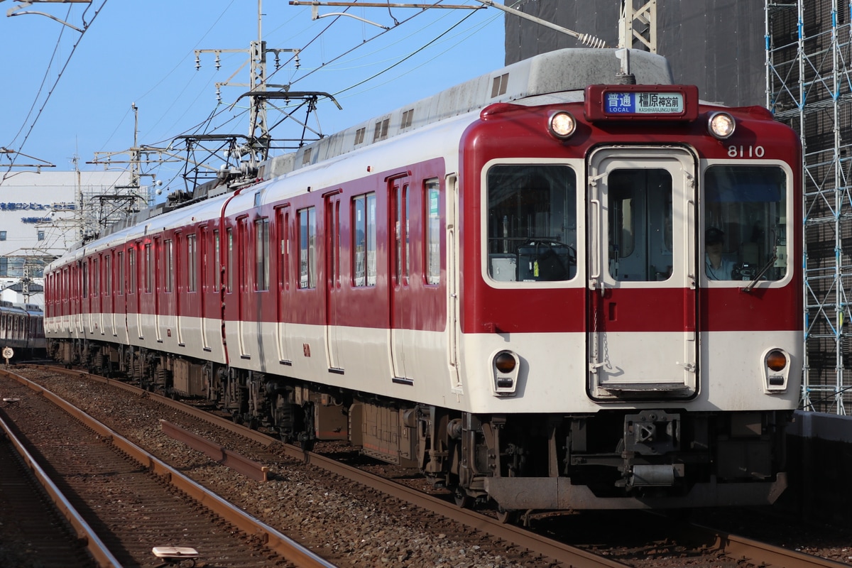 近畿日本鉄道 東花園検車区 8600系 X60