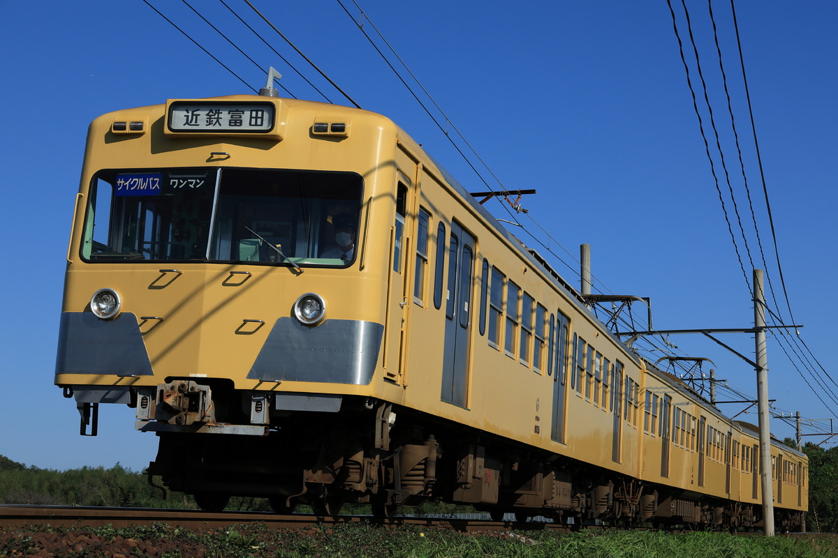 三岐鉄道 保々車両区 801系 805F