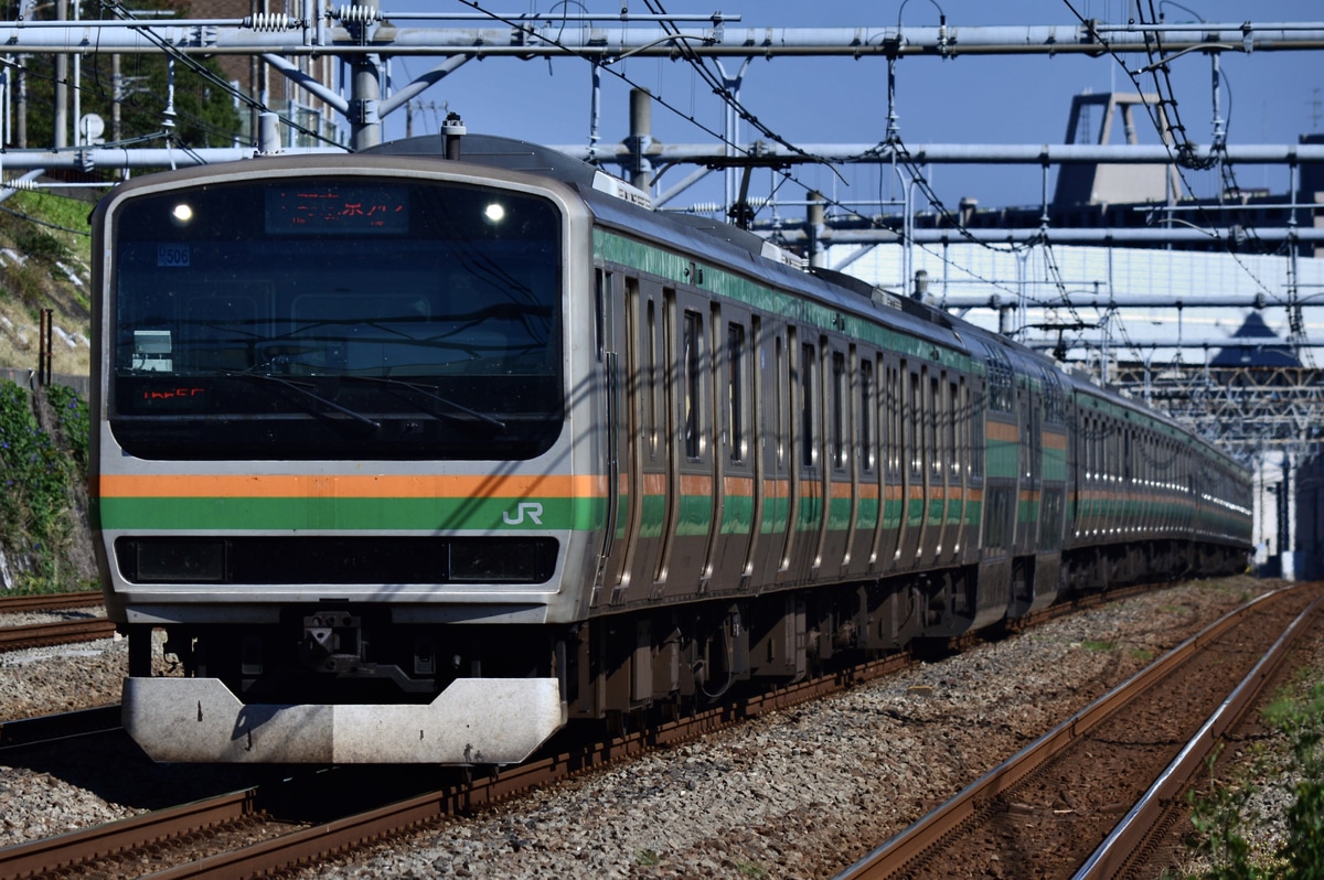 JR東日本 小山車両センター E231系 ヤマU506編成