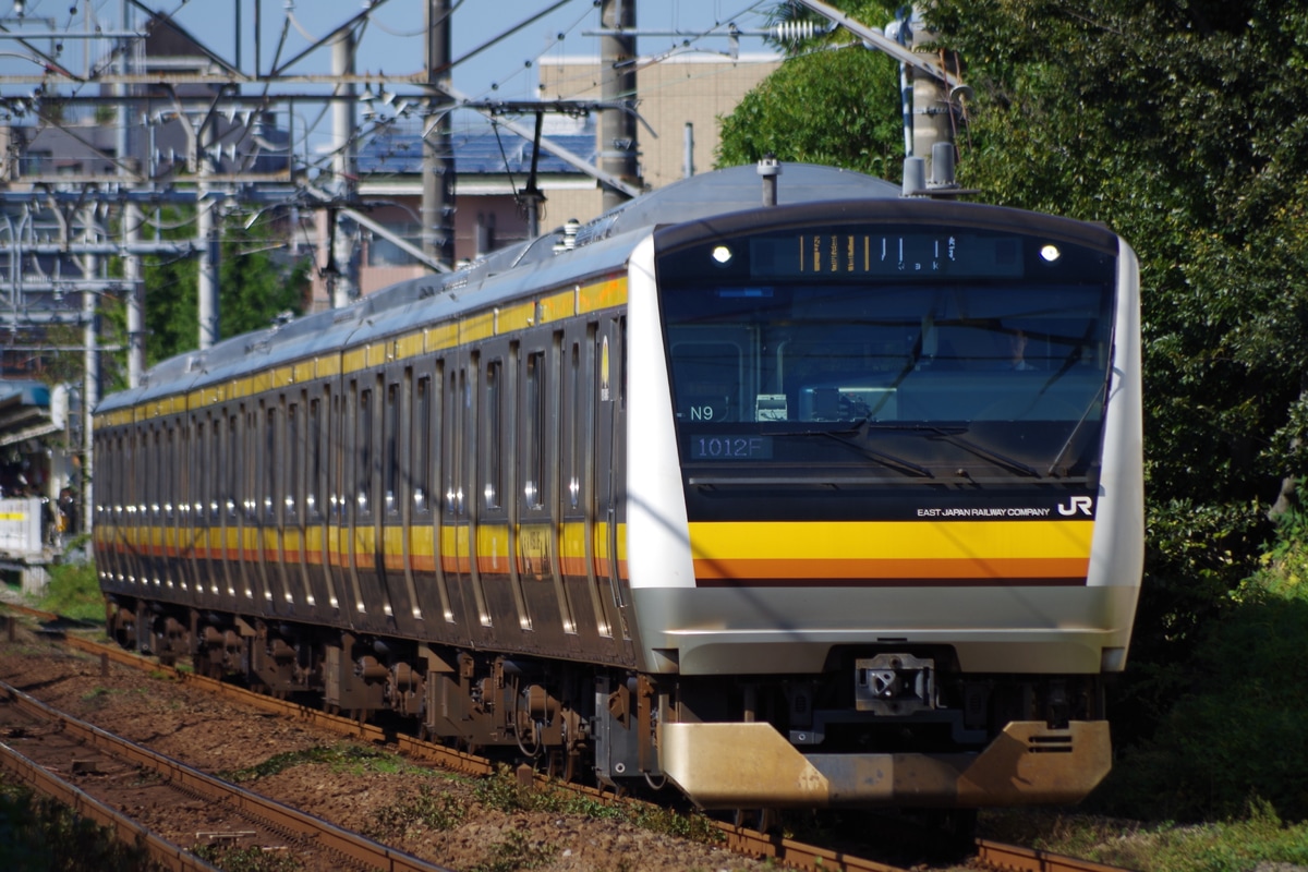 JR東日本 鎌倉車両センター中原支所 E233系 ナハN9編成