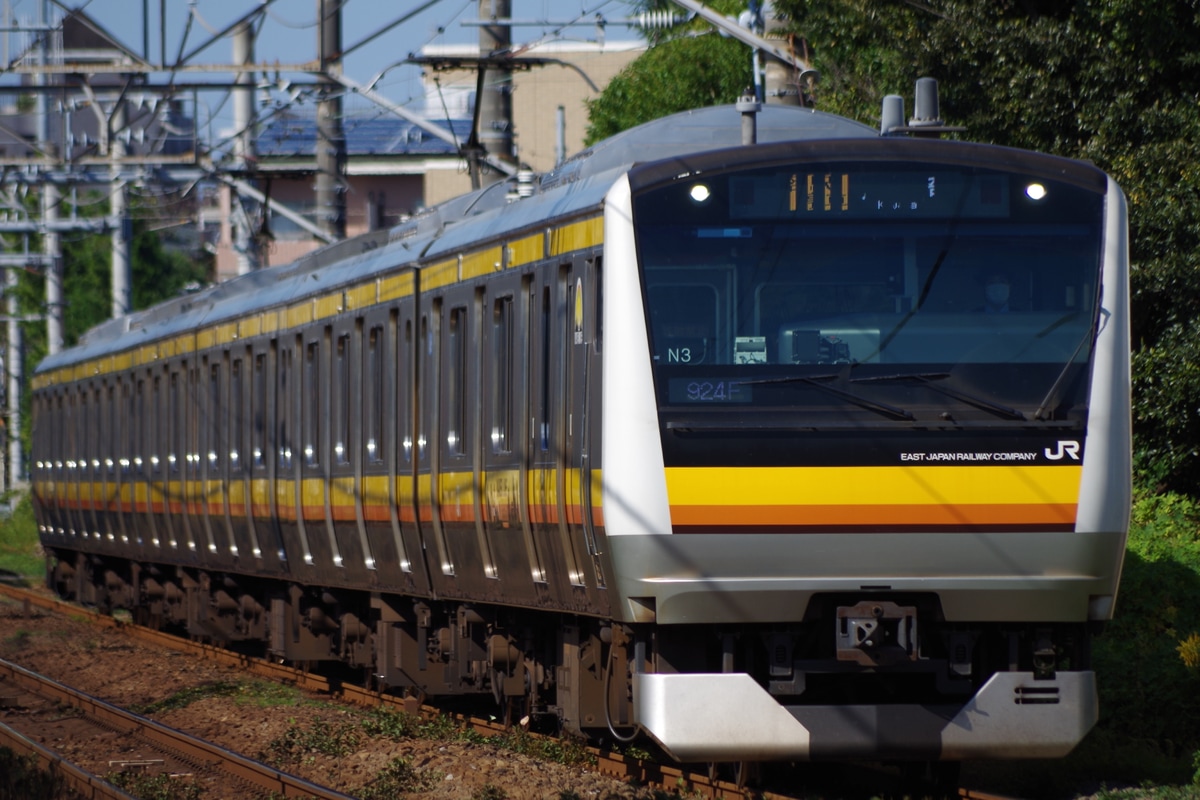 JR東日本 鎌倉車両センター中原支所 E233系 ナハN3編成