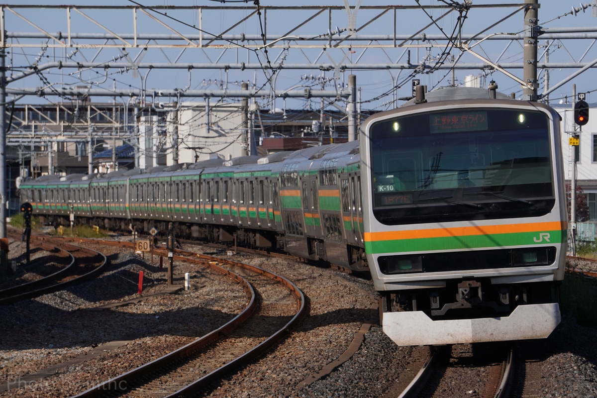 JR東日本 国府津車両センター E231系 コツK-10編成