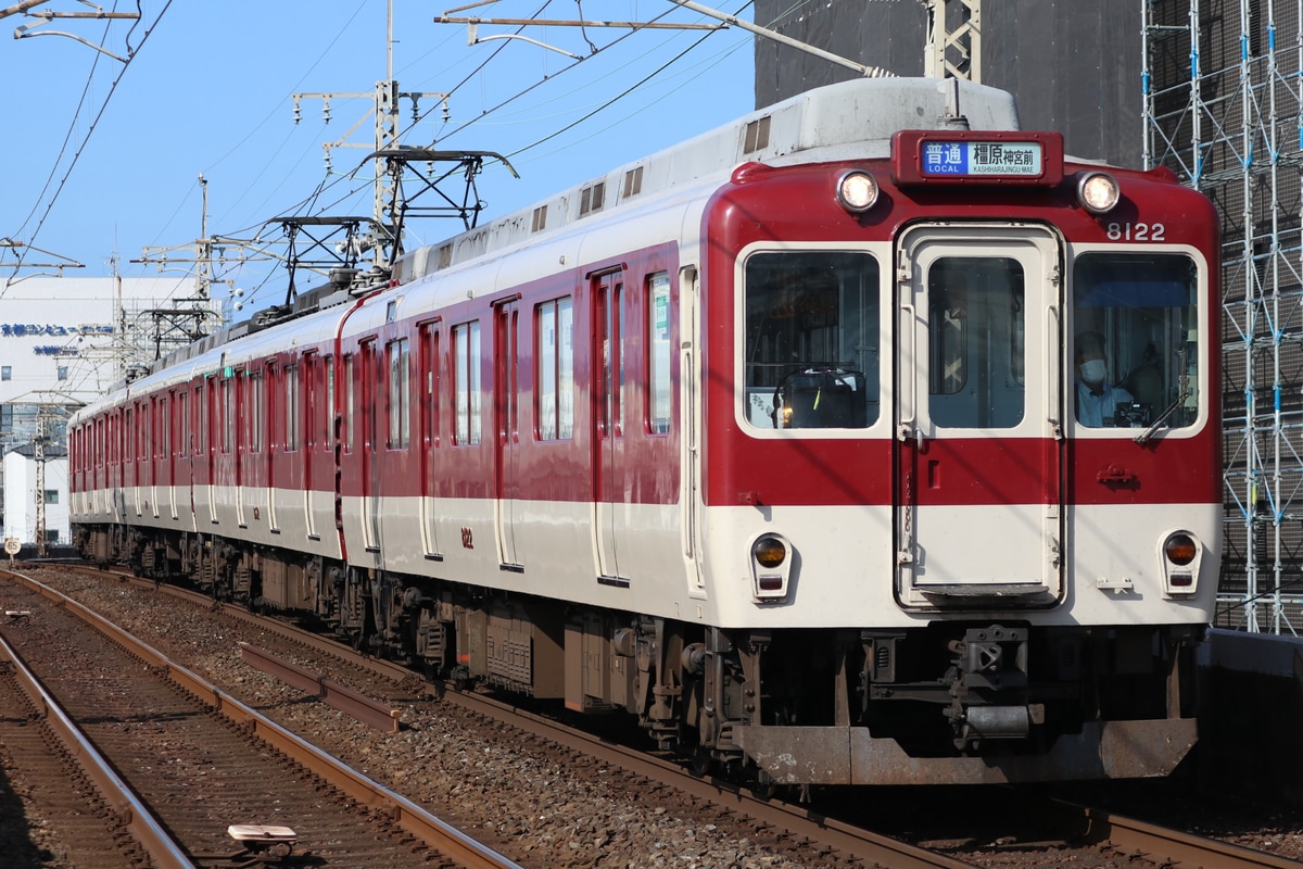 近畿日本鉄道 東花園検車区 8600系 X72