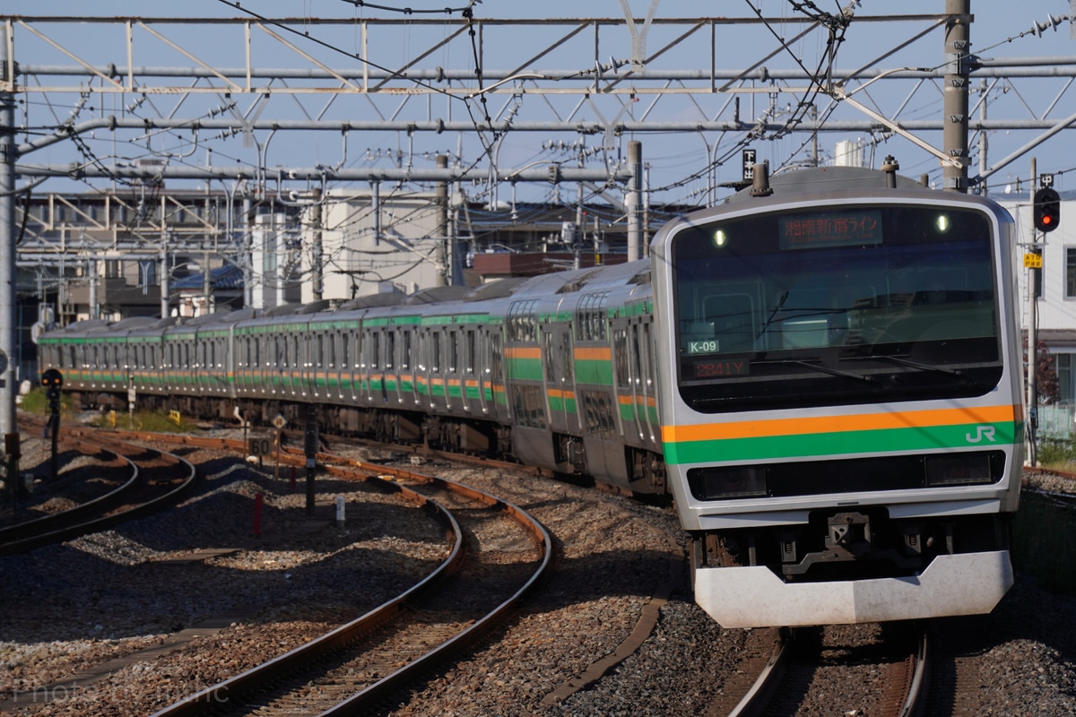 JR東日本 国府津車両センター E231系 コツK-09編成