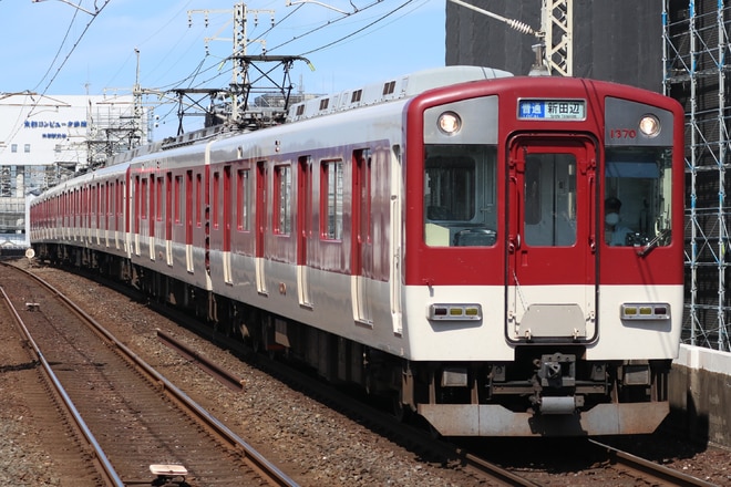 西大寺検車区1252系VE70を東寺駅で撮影した写真