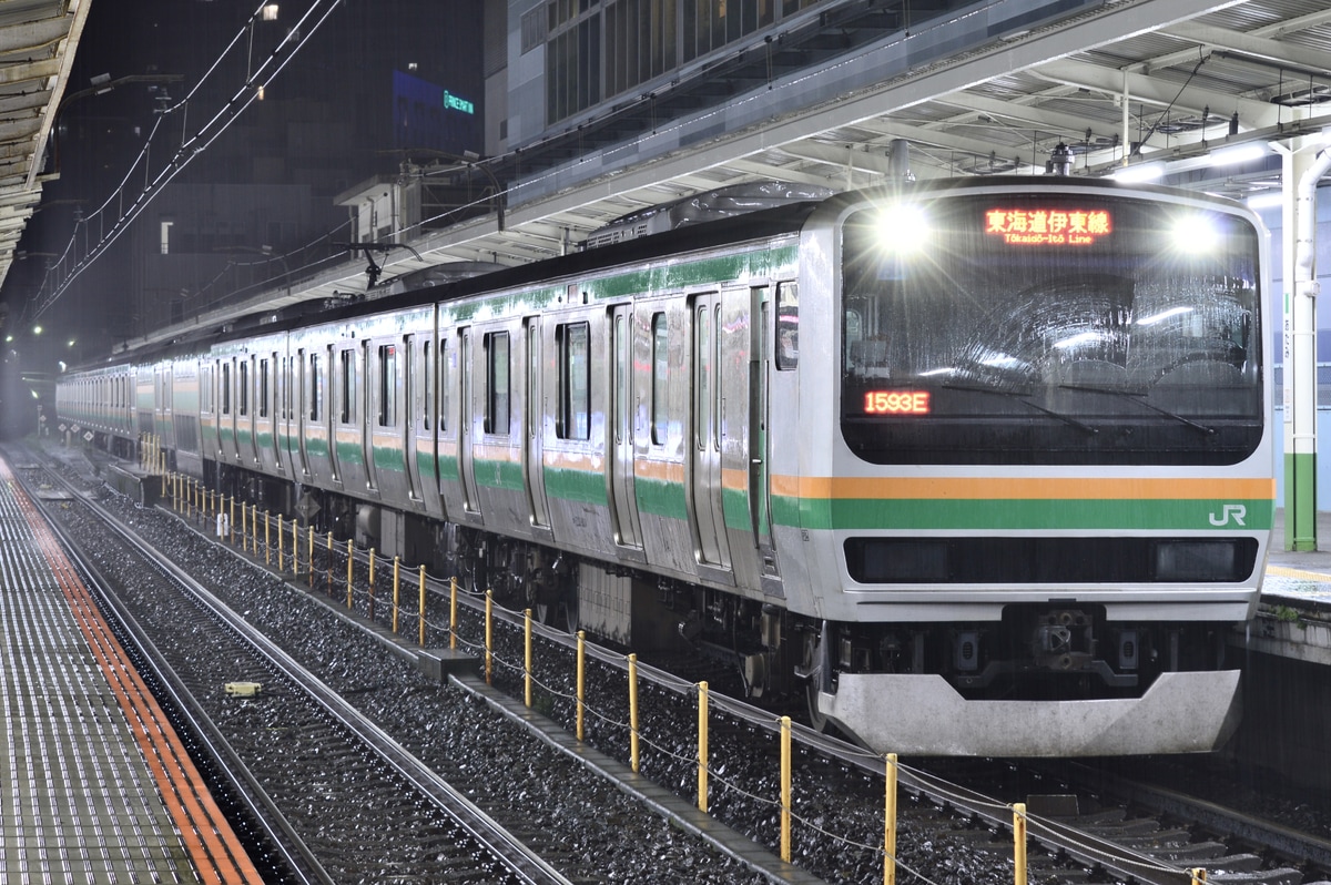 JR東日本 小山車両センター E231系 ヤマU504編成