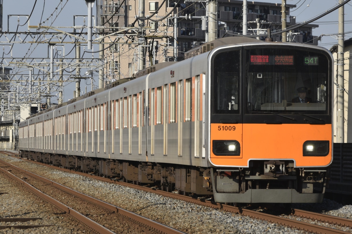 東武鉄道 南栗橋車両管区本所 50000系 51009F