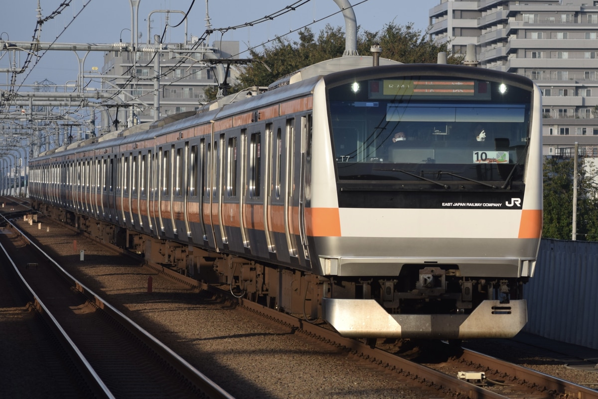 JR東日本 豊田車両センター本区 E233系 トタT7編成