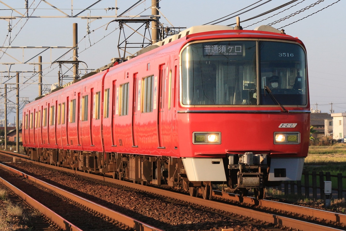 名古屋鉄道 犬山検査場 3500系 3516F