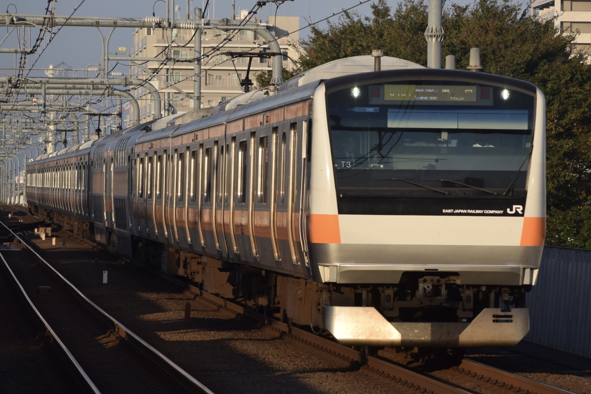 JR東日本 豊田車両センター本区 E233系 トタT3編成