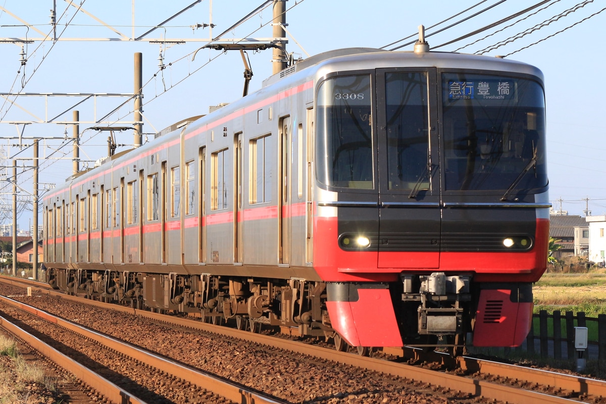 名古屋鉄道 舞木検査場 3300系 3308F