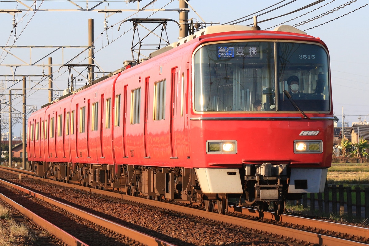 名古屋鉄道 犬山検査場 3500系 3515F