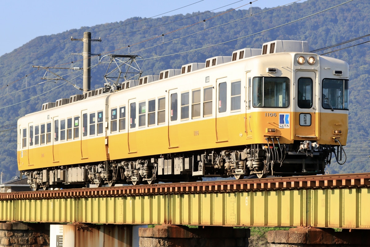 高松琴平電気鉄道 仏生山工場 1100形 1106