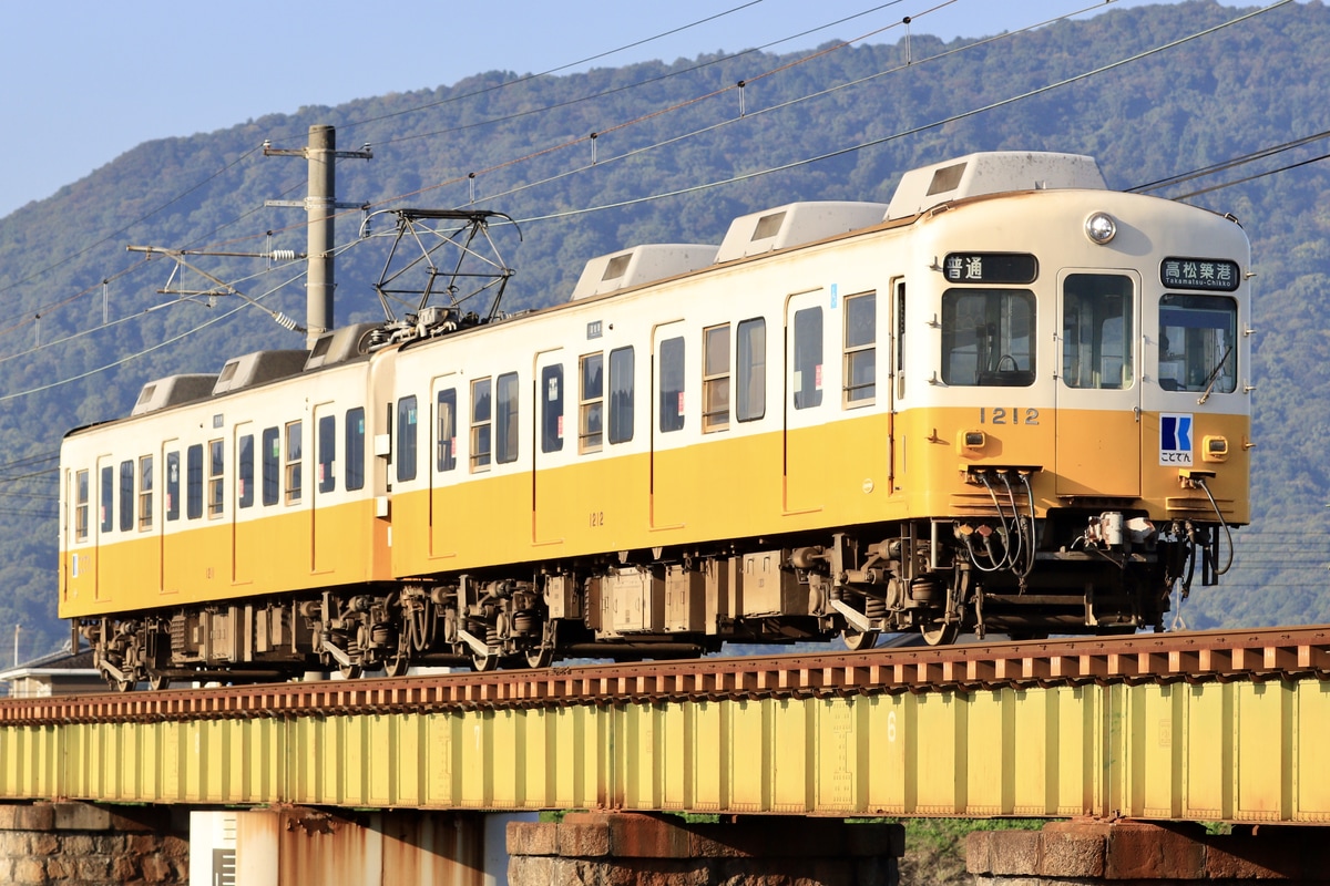 高松琴平電気鉄道 仏生山工場 1200形 1212